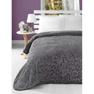 Ćebe Daisy 516 za franc. krevet 220x240cm antracit Mink