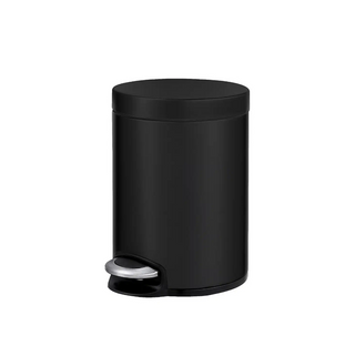 Kanta za otpatke sa papučicom Serene 5l mat crna Eko