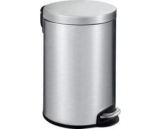 Kanta za otpatke sa papučicom Serene 12l mat inoks Eko