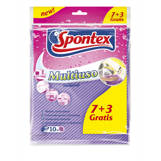 Višenamjenska krpa za čišćenje 46x36cm Multiuso 7+3 Spontex