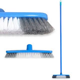 Četka za ribanje sa ručkom 120cm plava Spontex