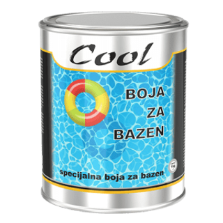 COOL boja za bazen 1kg plava Nevena color