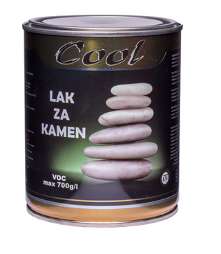 COOL Akrilni lak za kamen 0.75l Nevena color