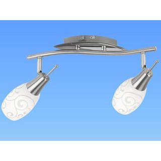 Zidna svjetiljka FLORITA 2x40W E14 prekidač