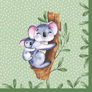 Salvete Koala 33x33cm troslojne 20/1 PaperDesign