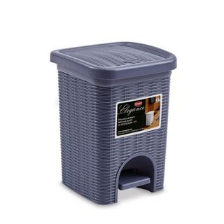 Kanta za otpatke sa papučicom Elegance 6l tamno plava Stefanplast