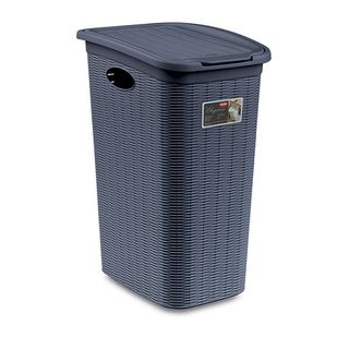 Korpa za veš Elegance 39x28.5x54.5cm 36l teget Stefanplast