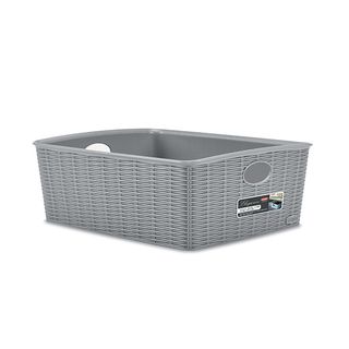 Kutija za odl. stvari Elegance L visoka 36x29x13cm siva Stefanplast