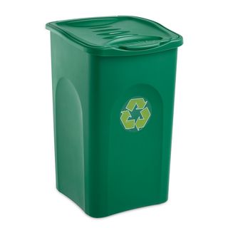 Kanta za otpatke Begreen 37x37x56cm 50l sa poklop. pvc zelena