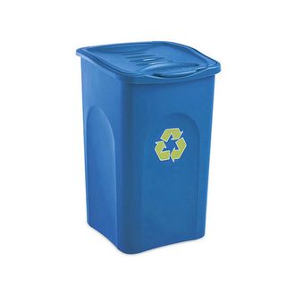 Kanta za otpatke Begreen 37x37x56cm 50l sa poklop. pvc plava