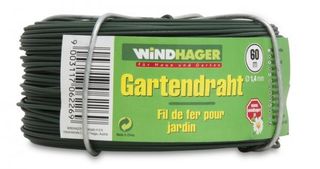 Baštenska žica 60m x 1.4mm zelena Windhager
