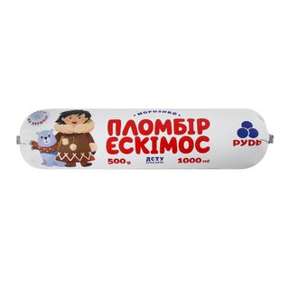 Морозиво Рудь Ескімос пломбір 500г