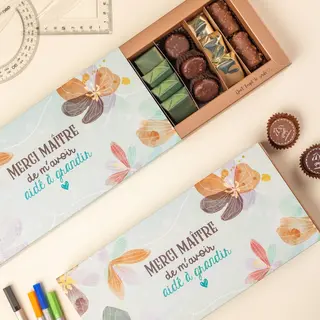 300g - Fr- Merci Maitre - Plateau Chocolat