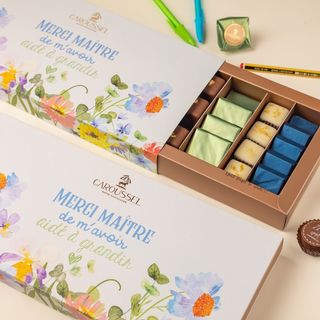 500g - Fr- Cadeau Maitre - Plateau Chocolat