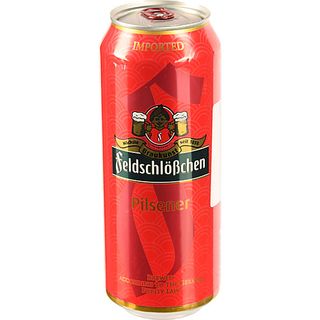Пиво Feldschlobchen 0.5л pilsner cвiтле фільтроване з.б