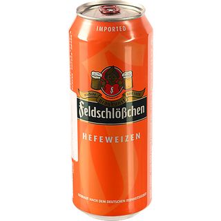 Пиво Feldschlobchen 0.5л pale wheat beer cвiтле пшеничне нефільтроване з.б