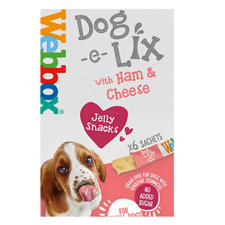 Webbox Dog E Lix Jelly, jambon et fromage 90g (18917)