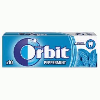 GUMA ORBIT PEPPERMINT DRAŻETKI 14 g