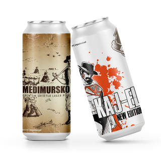 6 pack Mix Lager i Ale