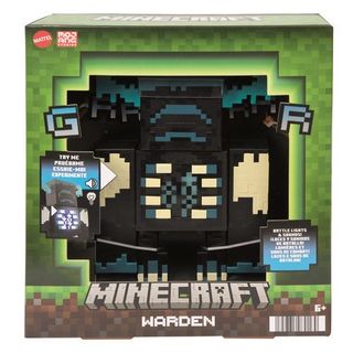 Minecraft Criatura Warden Figura Luces Sonidos-HHK89