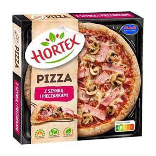 PIZZA HORTEX Z SZYNKĄ I PIECZARKAMI 345 g