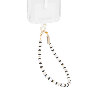 Case-Mate Phone Charm - Beaded Ivory & Onyx