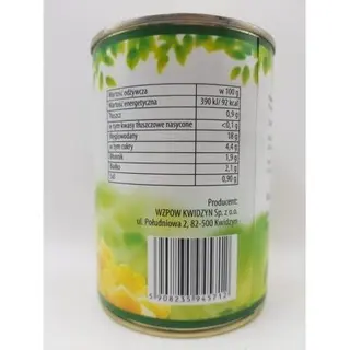 KUKURYDZA KONS.SŁONECZ.OGRÓD 400 g/220 g