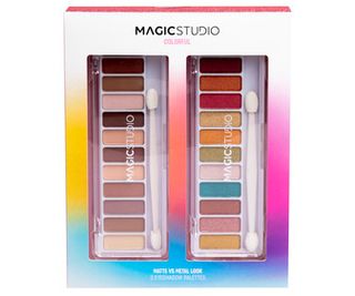 MAGIC STUDIO Matte And Metal Eyeshadow Palette 2614338
