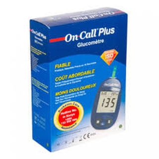 On Call Plus Glucometer ISO Certified