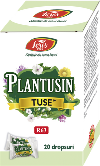 Fares Plantusin Tuse Dropsuri 20 Bucati