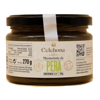 Celebona Mermelada de Pera Conferencia 270g