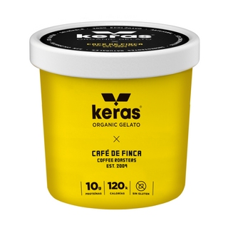 Keras Organic Gelato Helado de Café de Finca 125ml