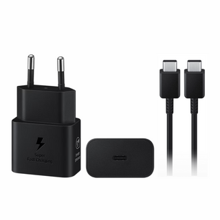 Chargeur 25W USB-C avec Cable USB-C vers USB-C  3A