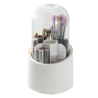 Boîte de Rangement Pinceaux de Maquillage Rotative à 360°