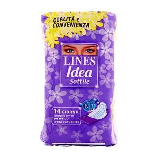 Assorbente Lines Idea Sott.Ali Ripx12 - 0039842