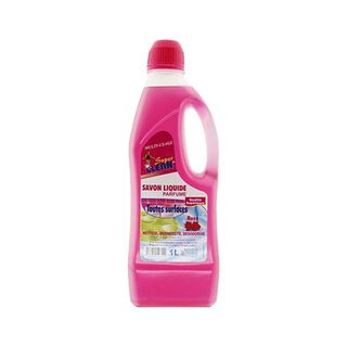Savon Liquide Super Clean 1L Rose