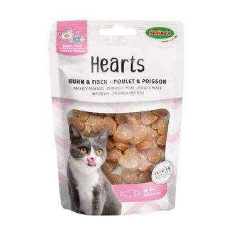 Bubimex friandises chats chicken heart 50g