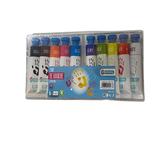 Boîte de 10 Gouaches Tubes 10Ml-M.School