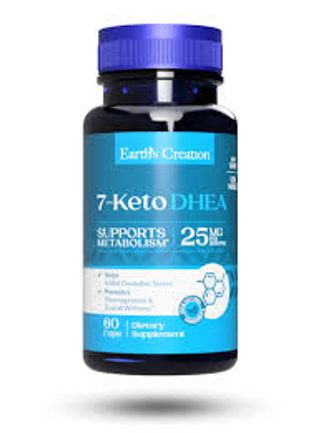 Earth's Creation 7-Keto DHEA Capsules, 60 Count