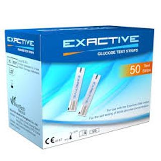 Exactive Glucose Strips, 50 Pieces