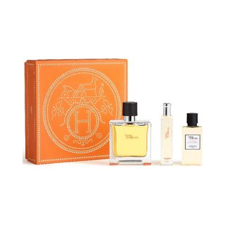 Estuche Terre D'Hermes  Eau De Parfum  75 Ml Vaporizador + Gel De Ducha  40 Ml + 15 Ml Vaporizador Hermes 121711