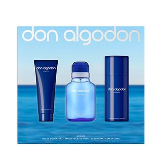 Set Tripack Hombre Eau De Toilette 100 Ml + Desodorante + Gel De Ducha Don Algodon 122899