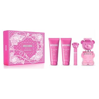 Estuche Toy2 Bubble Gum  Eau De Toilette  100 Ml Vaporizador + Gel De Ducha  100 Ml + Locion Corporal  100 Ml + Miniatura Moschino 107449