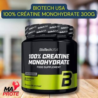 100% Creatine Monohydrate micronisée - BiotechUSA