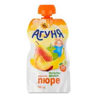 Пюре Агуня Мультифрукт 90г