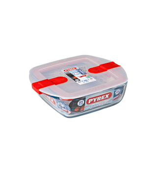 Boîte de conservation En verre - Carré PYREX 1L - 598