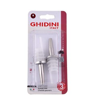 Verseur de bouteille En inox GHIDINI 2 Pièces - 427