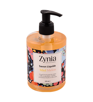 Savon liquide Miel-Melon ZYNIA 370ML - 552