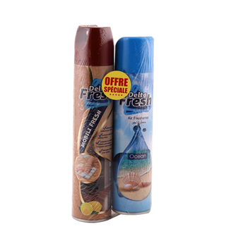 Lot: Nettoyant meuble+Désodorisant DELTA FRESH 2X300ML - 184