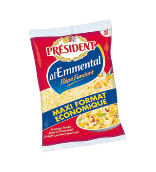 Fromage râpé à l'emmental PRESIDENT 1KG - 438